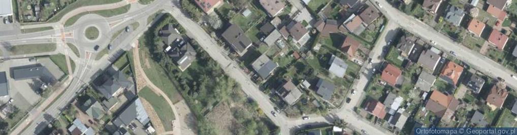 Zdjęcie satelitarne Zielona ul.