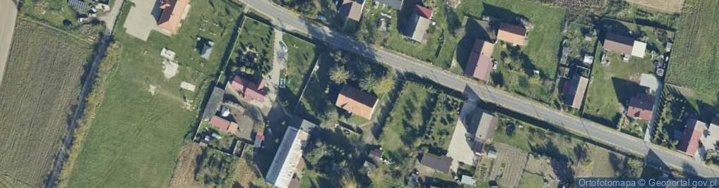Zdjęcie satelitarne Zielona ul.