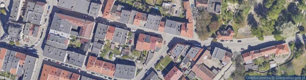 Zdjęcie satelitarne Ziębicka ul.