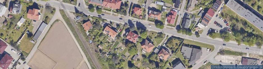 Zdjęcie satelitarne Ziębicka ul.