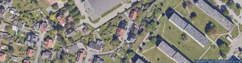 Zdjęcie satelitarne Zielona ul.