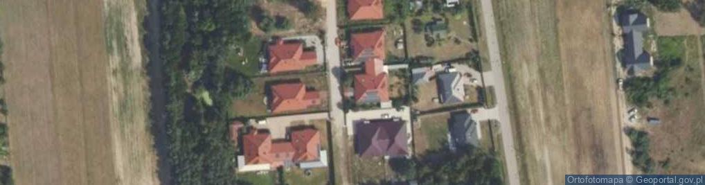 Zdjęcie satelitarne Zielona ul.