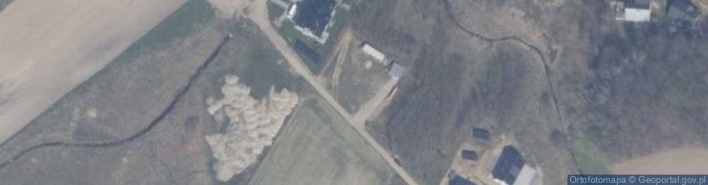 Zdjęcie satelitarne Zielona Droga ul.