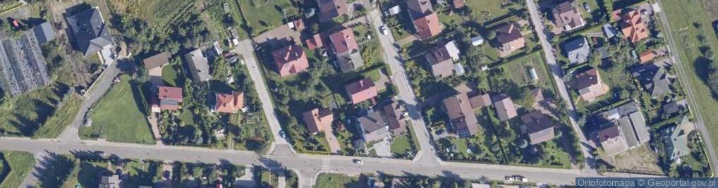 Zdjęcie satelitarne Zimowa ul.