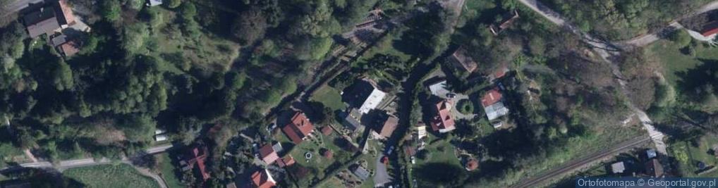 Zdjęcie satelitarne Zielona ul.
