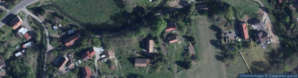 Zdjęcie satelitarne Zielona ul.