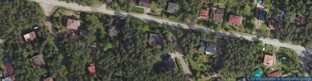Zdjęcie satelitarne Zielona ul.