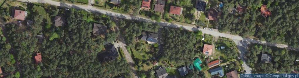 Zdjęcie satelitarne Zielona ul.
