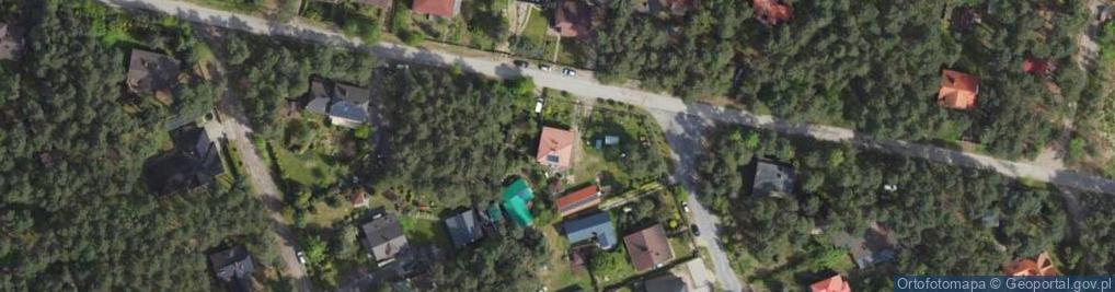 Zdjęcie satelitarne Zielona ul.