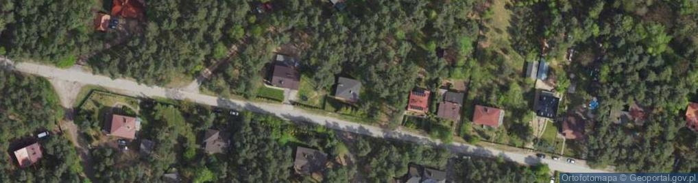 Zdjęcie satelitarne Zielona ul.