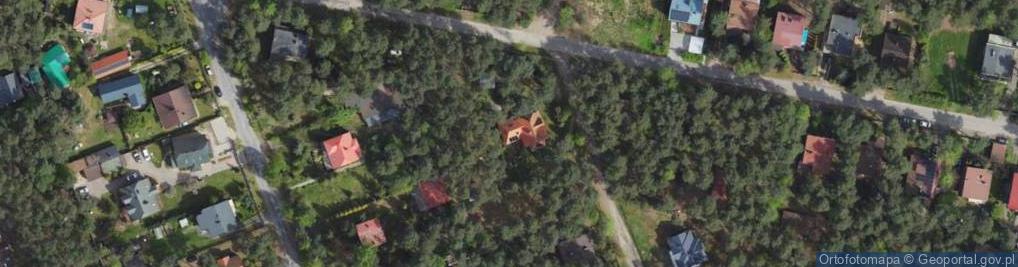 Zdjęcie satelitarne Zielona ul.