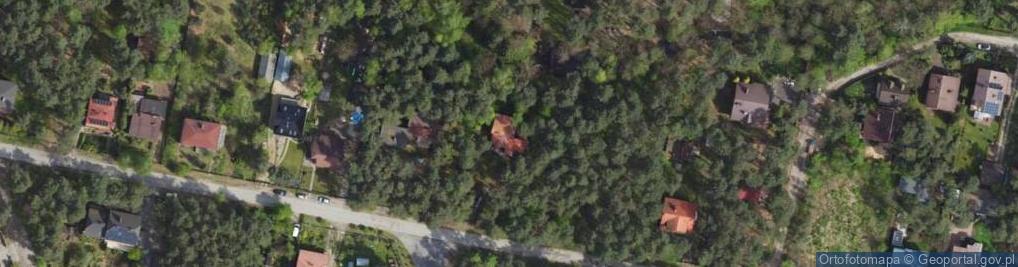 Zdjęcie satelitarne Zielona ul.