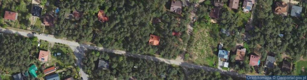 Zdjęcie satelitarne Zielona ul.