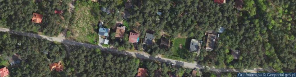 Zdjęcie satelitarne Zielona ul.