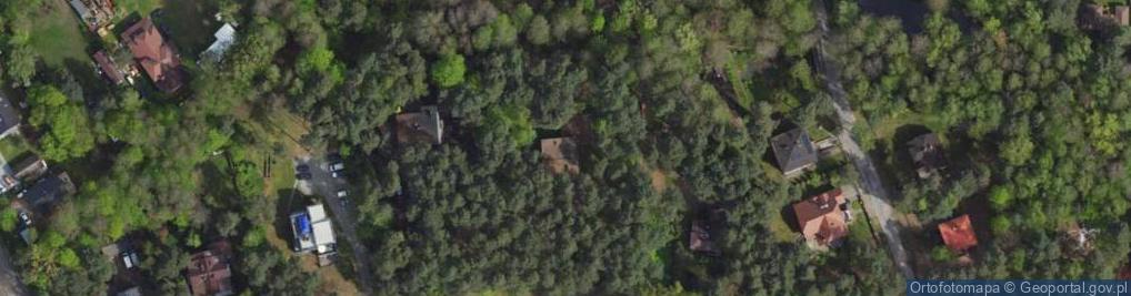 Zdjęcie satelitarne Zielona ul.