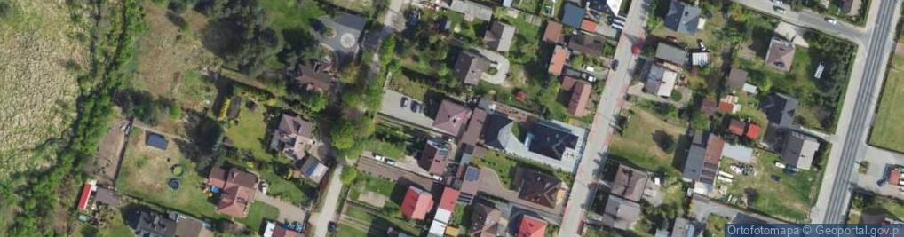 Zdjęcie satelitarne Zielona ul.
