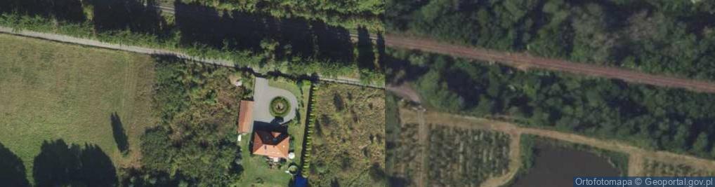 Zdjęcie satelitarne Ziemiańska ul.