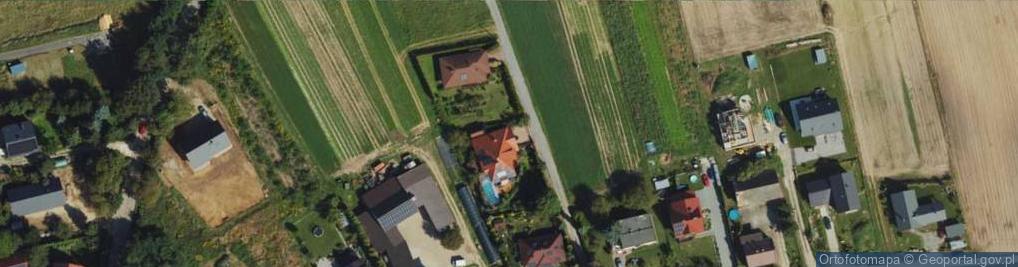 Zdjęcie satelitarne Zielona ul.