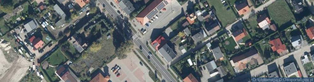 Zdjęcie satelitarne Zielona ul.