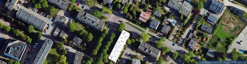 Zdjęcie satelitarne Zielona ul.