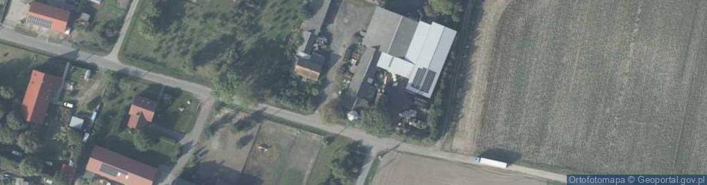Zdjęcie satelitarne Zielona ul.