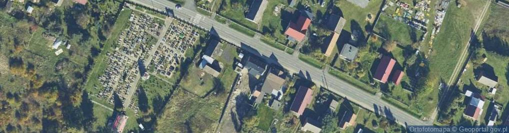 Zdjęcie satelitarne Zieleniec ul.