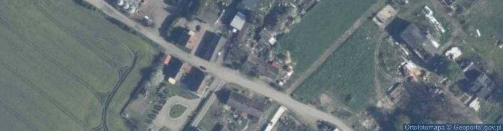 Zdjęcie satelitarne Zielin ul.