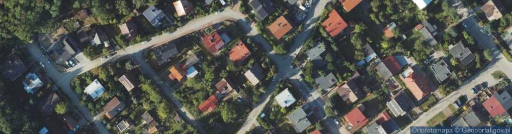 Zdjęcie satelitarne Zielony Las ul.