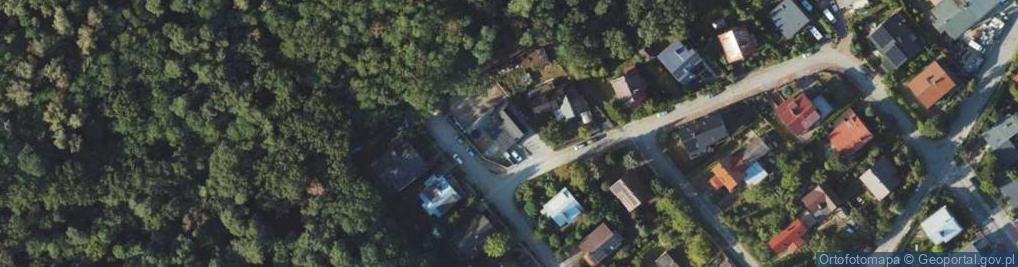Zdjęcie satelitarne Zielony Las ul.