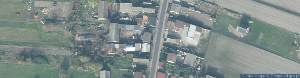 Zdjęcie satelitarne Zielona Wieś ul.