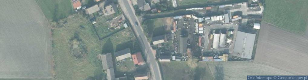 Zdjęcie satelitarne Zielona Wieś ul.