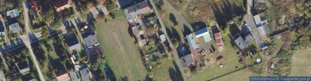 Zdjęcie satelitarne Zielona ul.