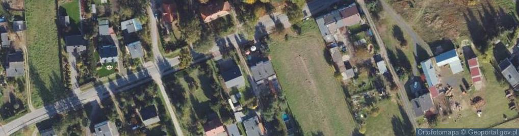 Zdjęcie satelitarne Zielona ul.
