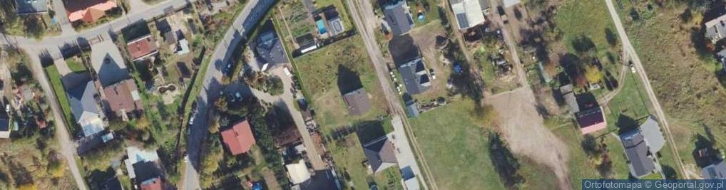 Zdjęcie satelitarne Zielona ul.