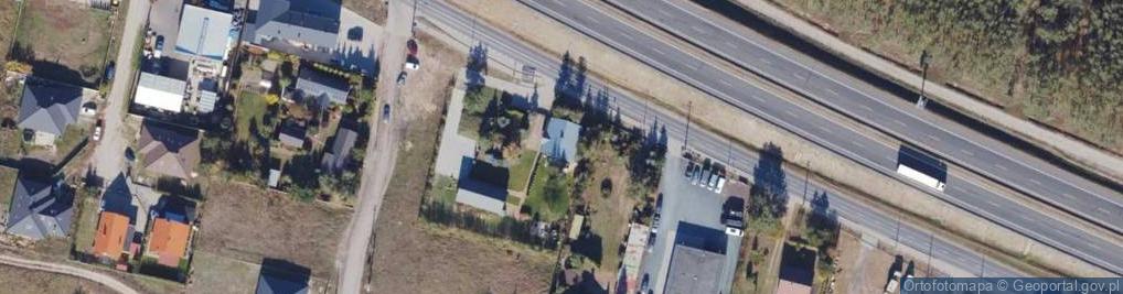 Zdjęcie satelitarne Zielona ul.