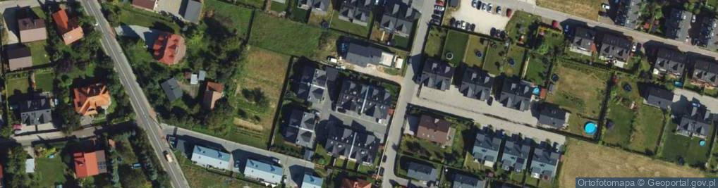 Zdjęcie satelitarne Zielna ul.