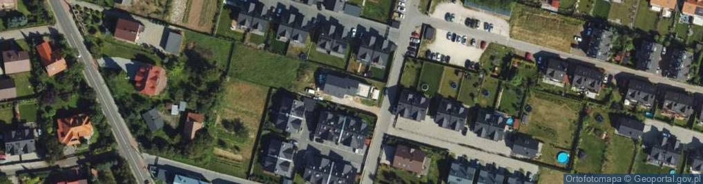 Zdjęcie satelitarne Zielna ul.