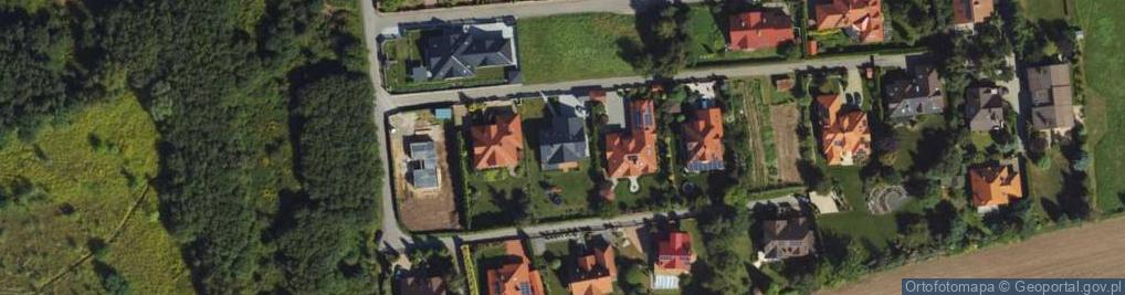 Zdjęcie satelitarne Zielone Jary ul.