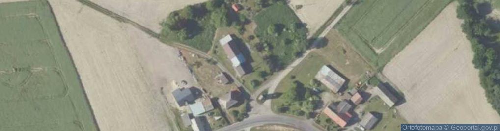 Zdjęcie satelitarne Zielonkowice ul.