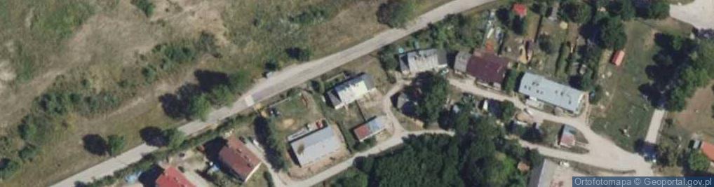 Zdjęcie satelitarne Zielony Gaj ul.