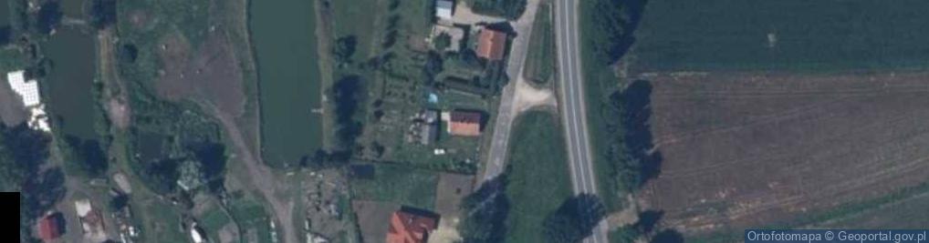 Zdjęcie satelitarne Zielony Grąd ul.