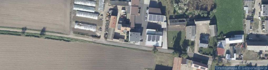 Zdjęcie satelitarne Ziemlin ul.