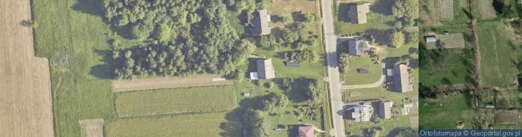 Zdjęcie satelitarne Zimna Woda ul.