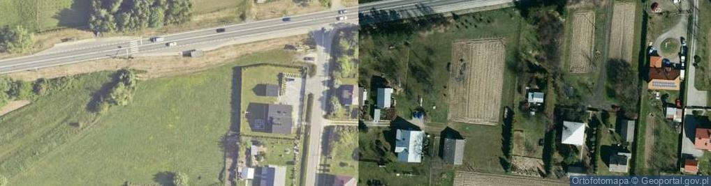 Zdjęcie satelitarne Zimna Woda ul.