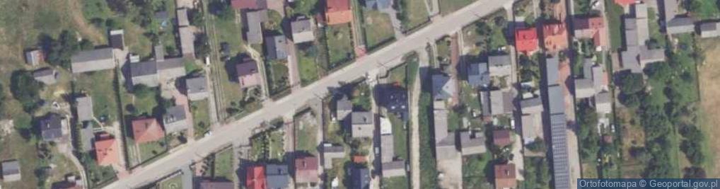 Zdjęcie satelitarne Zimnodół ul.