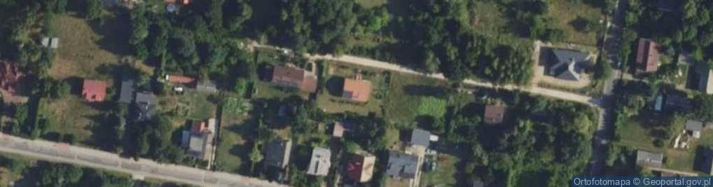 Zdjęcie satelitarne Zielna ul.