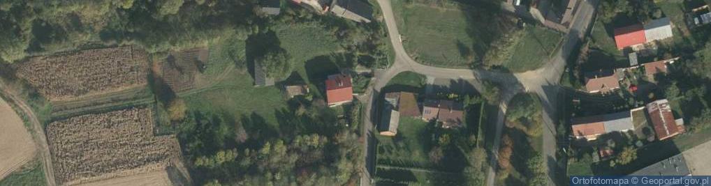 Zdjęcie satelitarne Zielona ul.