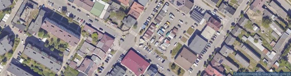 Zdjęcie satelitarne Zielony Rynek ul.