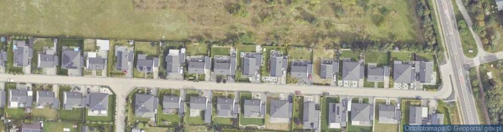 Zdjęcie satelitarne Zielony Zakątek ul.