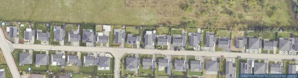 Zdjęcie satelitarne Zielony Zakątek ul.